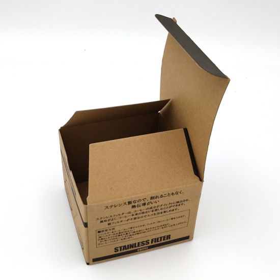 Wholesale Plain Kraft Paper Cartons Corrugated Box Packaging Box