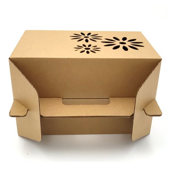 Folding Snack Packaging Carton Color Printing Paper Box with Handle