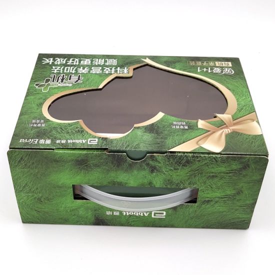 Food Packaging Paper Box Cartons with Antifogging Window