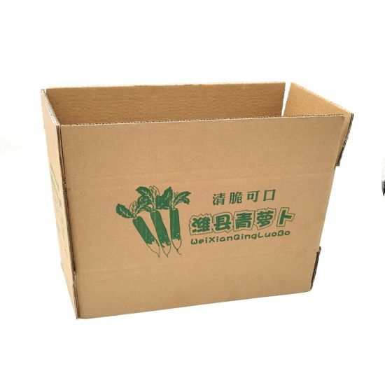 Eco-Friendly Vegetable Packaging Transit Carton